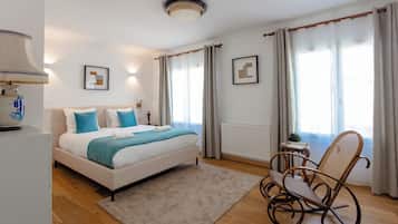 5 chambres, fer et planche à repasser, lit parapluie, Wi-Fi