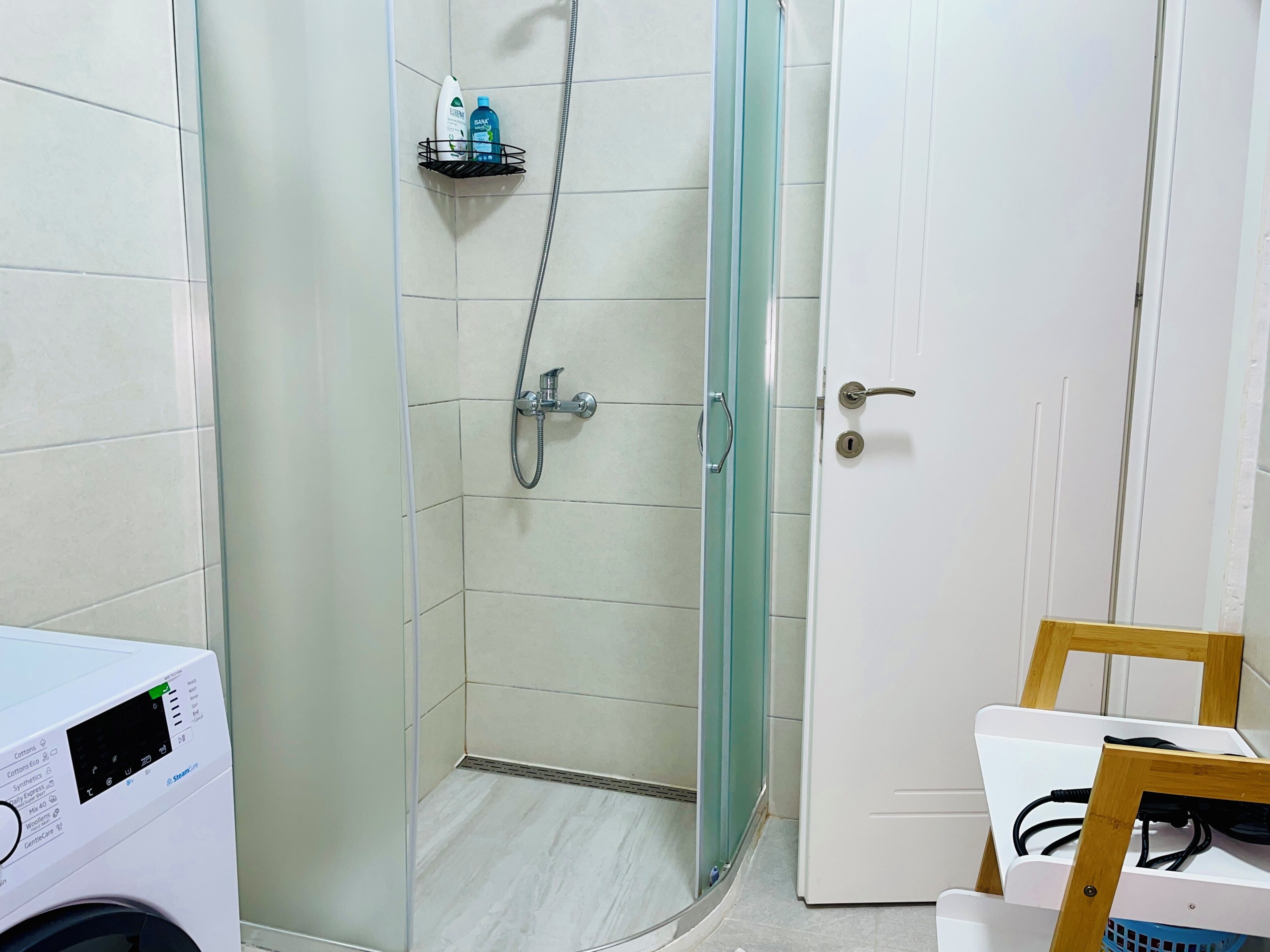 Departamento, 1 habitación, balcón, vista a la ciudad | Baño