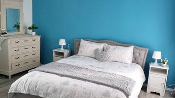 1 soveværelse, strygejern/strygebræt, gratis Wi-Fi, sengetøj