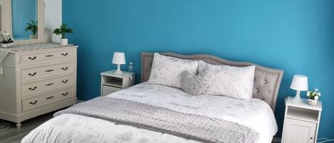 1 bedroom, iron/ironing board, free WiFi, bed sheets