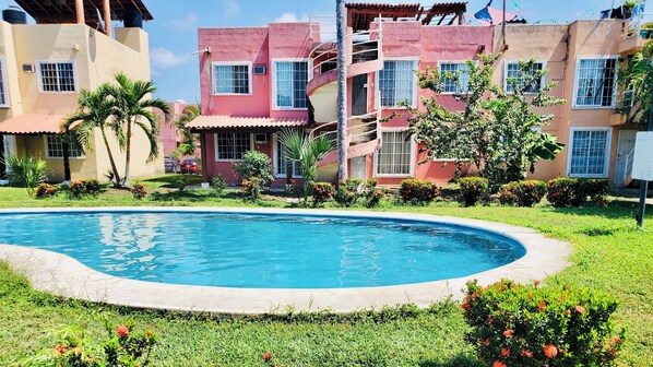 Alberca al aire libre 