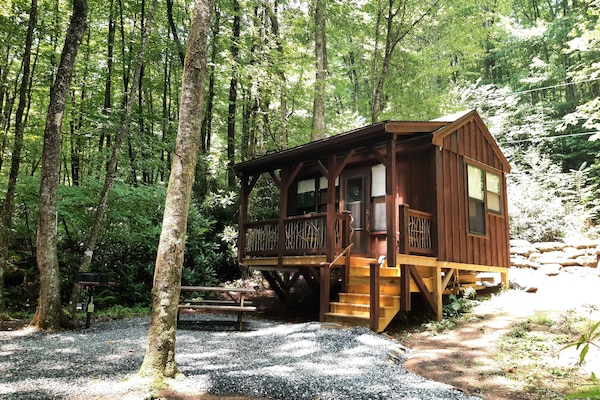 Creekside yard and amenities!