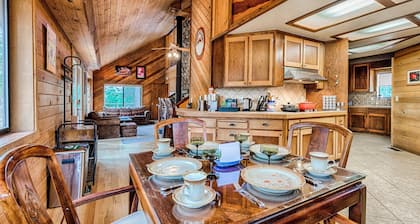 Embrace the Seasons' Sweetness: Discover the Serene Beauty of Cole Ridge Chalet.