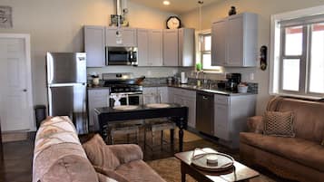 TV, DVD player, books