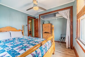 2 slaapkamers, een bureau, gratis wifi, beddengoed