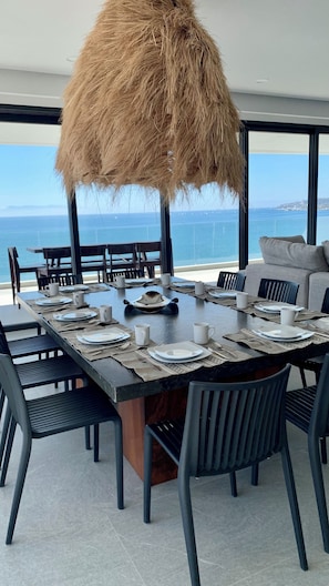 Dining - Stunning Beachfront Luxury Condo in Bucerias (Nay.)