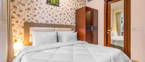 1 chambre, fer et planche à repasser, Wi-Fi, draps fournis