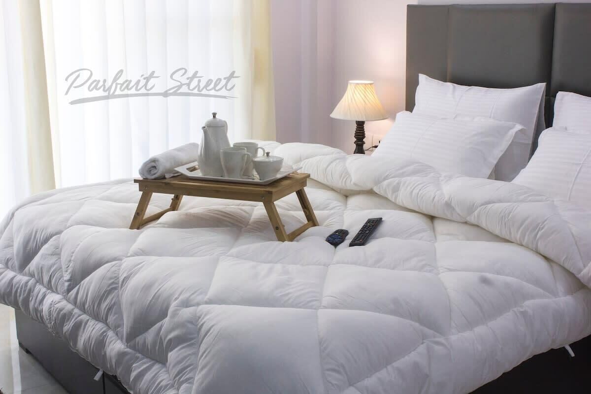 2 bedrooms, iron/ironing board, travel crib, WiFi