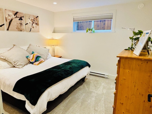2 chambres, lit de bébé portatif, accès au Wi-Fi (inclus)