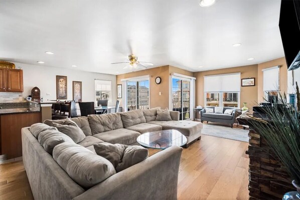 Smart TV, video games, DVD player