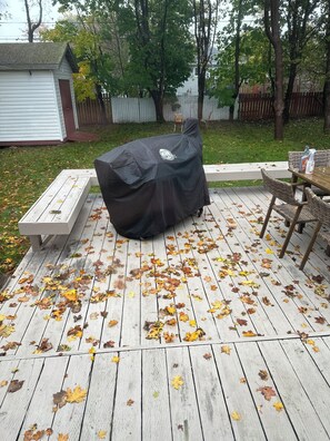 Outdoor dining - Main Floor Of A House | 3 Beds | Deck | Parking (3 Mins From Downtown!) (St. John's)