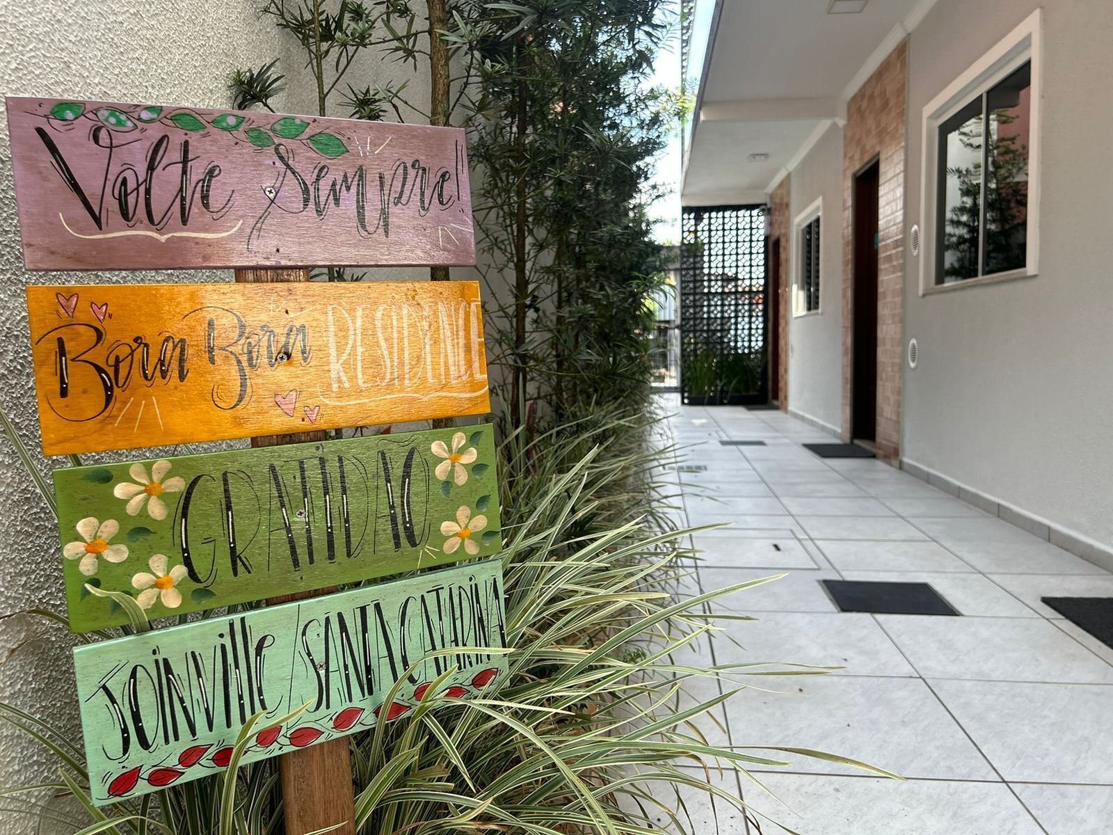 Detalhe da fachada