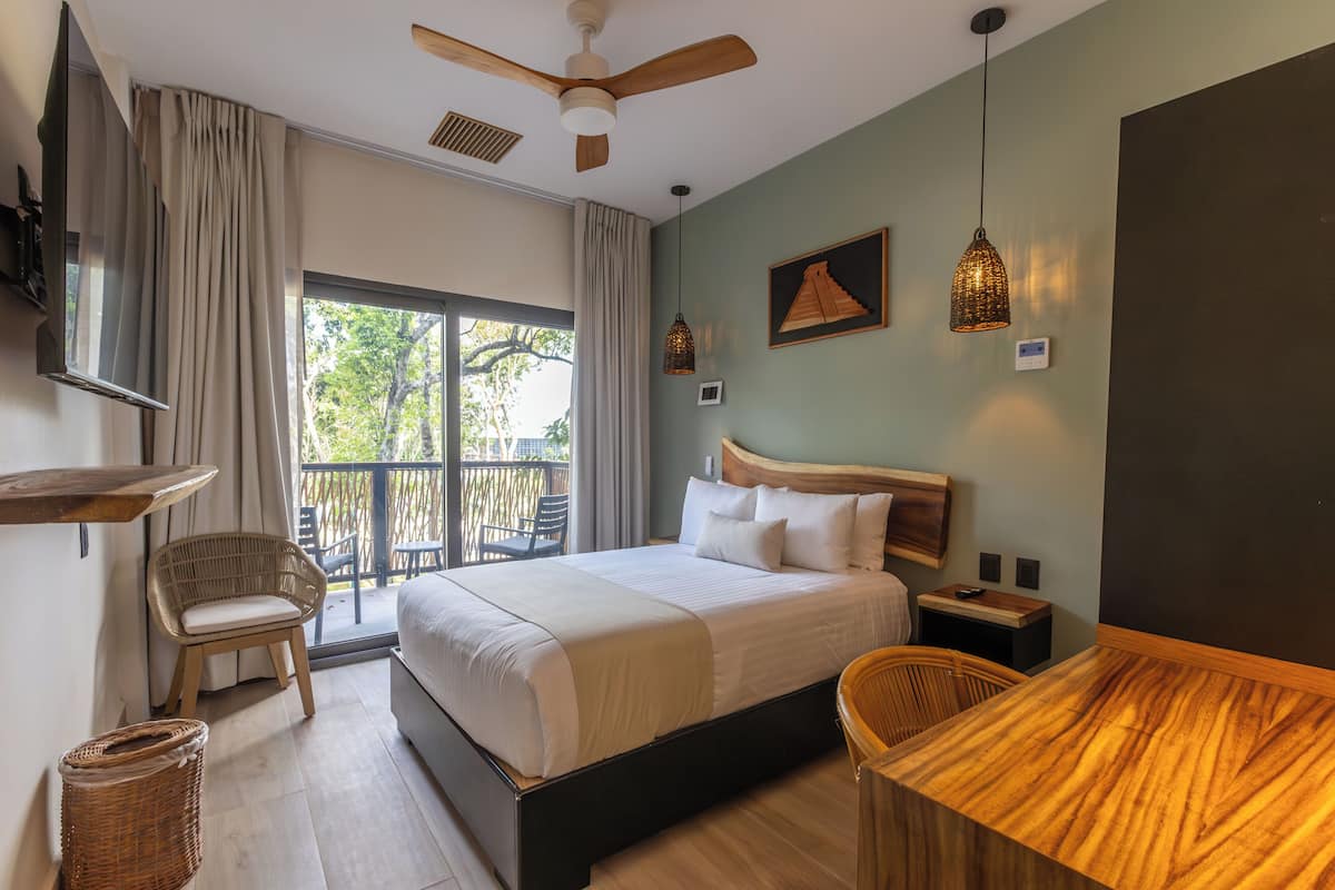 Chambre Standard, vue jardin | Literie de qualité supérieure, couette en duvet d'oie