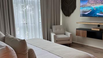 Habitación senior | Ropa de cama de alta calidad y edredón