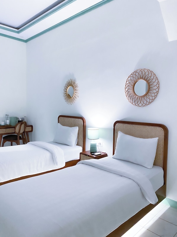 Superior-Zweibettzimmer | Schreibtisch, kostenloses WLAN