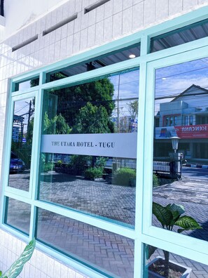 Fassade der Unterkunft