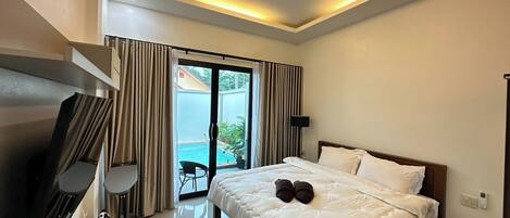 Villa | Free WiFi, bed sheets