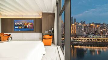 Habitación familiar con 2 camas individuales | Vista desde la habitación