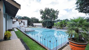 Alberca al aire libre 