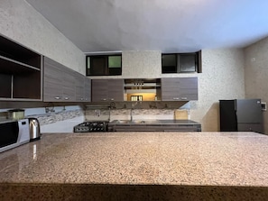 Microwave, oven, stovetop