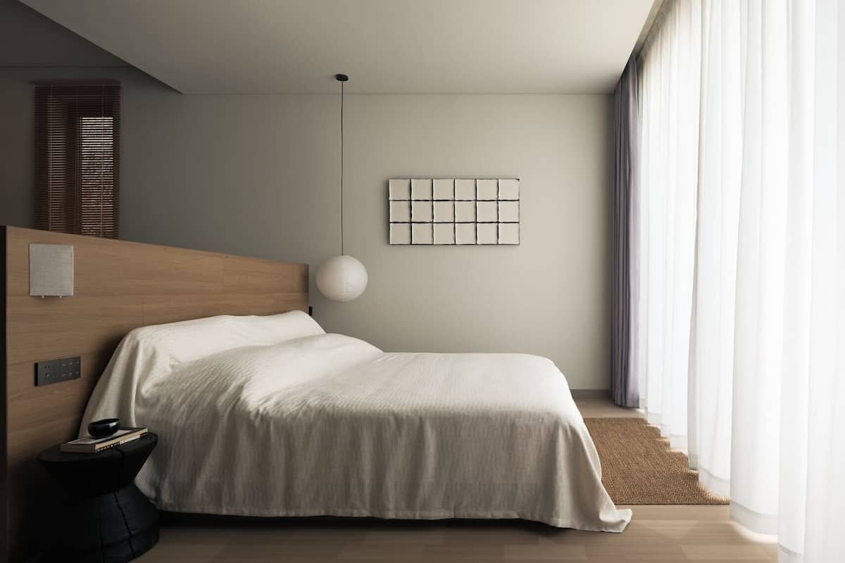 Romantisches Doppelzimmer, Terrasse, Meerblick | Schreibtisch, laptopgeeigneter Arbeitsplatz, Verdunkelungsvorhänge
