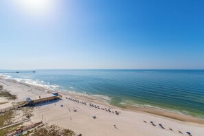 Condo Signature, 3 chambres, balcon, vue sur la plage | Vue du balcon