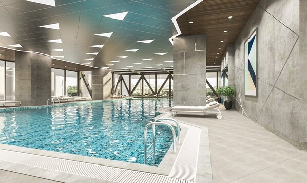 Indoor pool - The Zei Plaza Luxury Apartments (Hanoi)