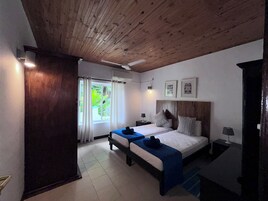 Basic Apartment, 2 Bedrooms, Garden Area | In-room safe, iron/ironing board, free WiFi