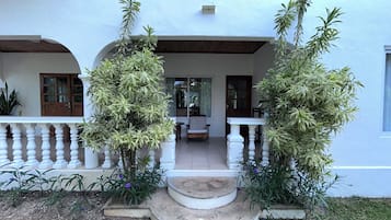 Basic Apartment, 2 Bedrooms, Garden Area | In-room safe, iron/ironing board, free WiFi