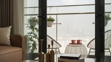 Superior Apartment, 2 Bedrooms, Kitchen, City View | View from room