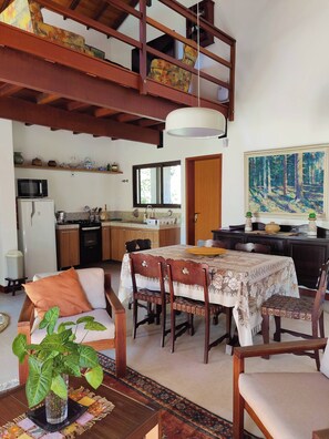 Ferienhaus, 3 Schlafzimmer, barrierefrei, Raucher | Esszimmer