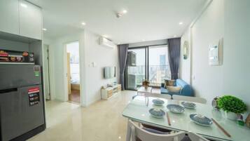 Superior Apartment, 1 Bedroom, Kitchen, City View | View from room