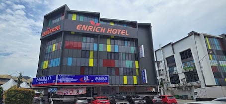 Fachada de la propiedad