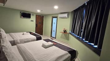 Seterika/papan seterika, Wi-fi percuma, cadar katil