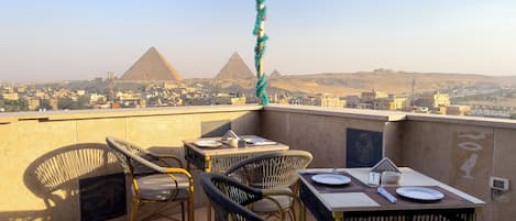 Terrasse sur le toit