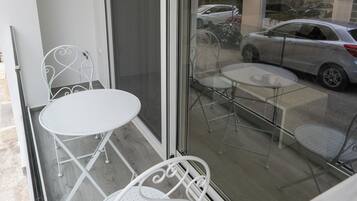 Ferienhaus, 2 Schlafzimmer, Terrasse, Stadtblick | Balkon
