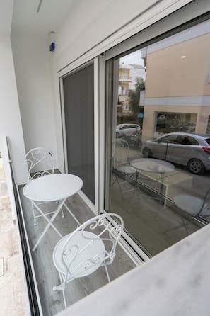 Ferienhaus, 2 Schlafzimmer, Terrasse, Stadtblick | Balkon