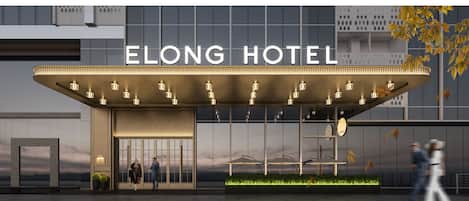 Fassade der Unterkunft