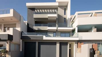 Fassade der Unterkunft