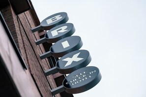 Façade de l’hébergement