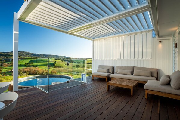 Una piscina climatizada