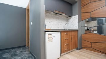 Ropa de cama de alta calidad y minibar