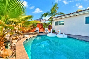 Pool - Hilltop | Pool, Fire Pit, King Bed & Views! (San Diego)