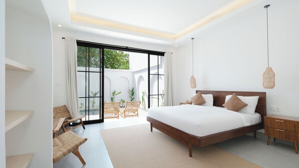 Villa, Pool View | View from room - Villa Kamila 1 by Villa Finder (Seminyak)