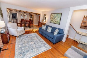 TV connectée, cheminée