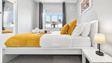 2 dormitorios, tabla de planchar con plancha, wifi y ropa de cama