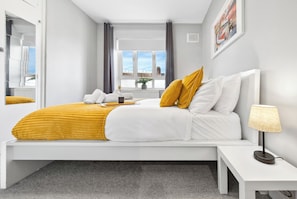 2 dormitorios, tabla de planchar con plancha, wifi y ropa de cama