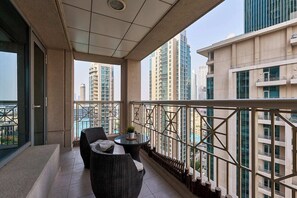 Apartment, Balcony | Balcony - Bellavista-1BR Annex-PartialFountainView (Dubai)