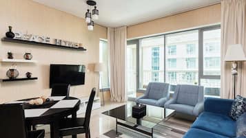 Apartemen, balkon | Area keluarga