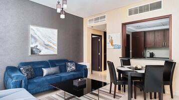 Apartamento, sacada | Área de estar